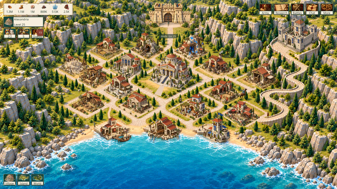 A level-25 city